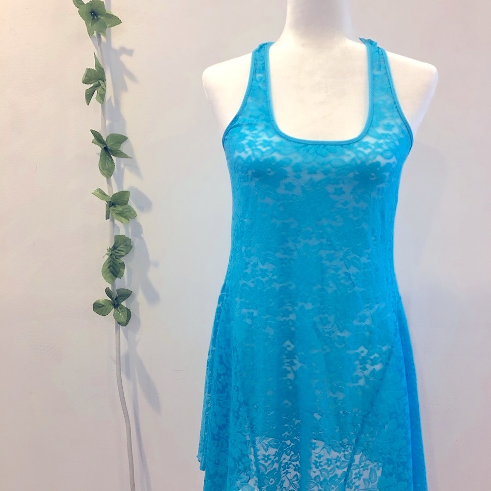 Light Blue Pixi NighGown